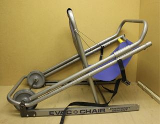 EVAC + Chair Emergency Wheelchair Stair Evacuation Lift Chair 250 lbs