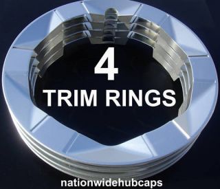   15 Alloy Wheel Trim Rings Beauty Rims Cover 6 Spoke 5 Lug Wheels