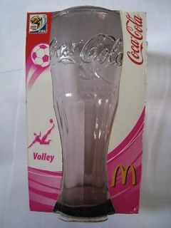 McDonald 2010 FIFA World Cup Pink Glass