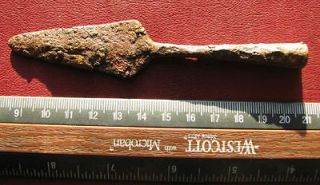Metal Detector Find ROMAN to MEDIEVAL ARTIFACT   IRON CROSSBOW BOLT 