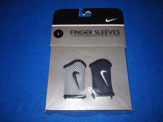 Nike Baller Finger sleeves bands protectors supports Medium new blue 