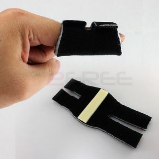 Finger Stack Splint Curved Foam Velcro Soft Protector Brace Support 