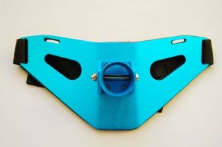 Fishing Gimbal Pad Fighting belt Harness for Big Game Jigging Blue