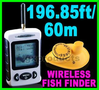 Wireless Sonar Fish Finder Fishfinder Sea Contour °C °F