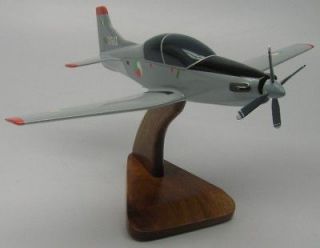 Pilatus PC 9 Irish Air Corps Airplane Wood Model Reg FS