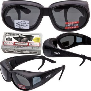   PHOTOCHROMIC LENS Motorcycle Sunglasses FIT OVER RX GLASSES Fitover