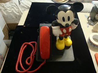 AT&T Vintage Mickey Mouse Push Button phone