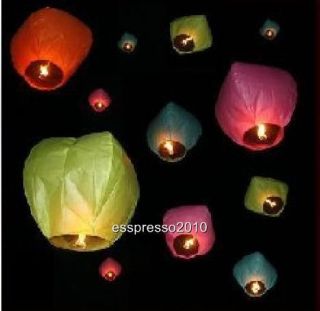   Fire Sky Chinese Lanterns Birthday Wedding Christmas Party Fly Balloon
