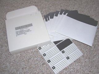 10 pack blank 5.25 floppy disks C64/128/PC w/labels SEALED NEW!