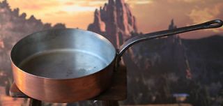 HEAVY Antique American or French Copper Half   Saucepan / Pot / Pan