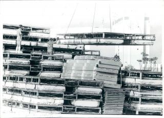 1986 St Petersburg Florida Supplies for Building Docks for Boat Show 