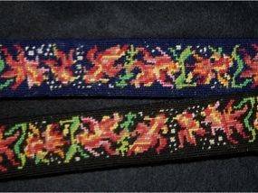 Gold Fish Handmade Needlepoint Finnished belt