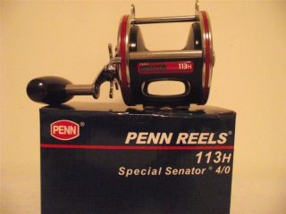 Penn 113H Special Senator 4/0 Saltwater Conventional Fishing Reel NEW