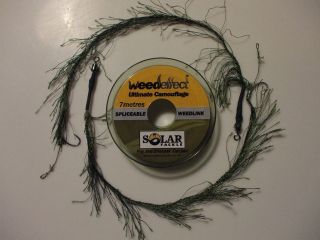   Solar Weedeffect Carp Hair rigs Camo Fishing Tackle Barbed & Barbless