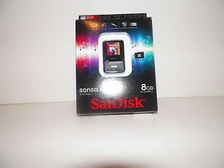   Sansa Clip Zip Black 8 GB Digital Media Player SDMX22 008G AB​57K