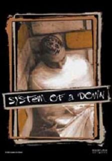 SYSTEM OF A DOWN SOAD SARAN WRAP CLOTH POSTER FLAG NEW