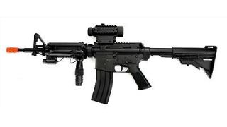   MACHINE GUN RIFLE FULLY AUTOMATIC ELECTRIC HOP UP + ACCESSORIES