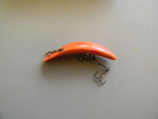 Helin Tackle Co. Fly Rod Flat Fish F6  Orange w/ Red Dots  Box 