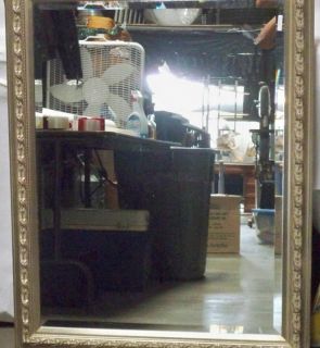 Large Silver Wood Framed Mirror from Linens n Things