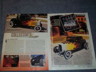 1932 Ford 5 Window Coupe Article Collectors Coupe Flathead