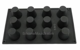   English Madeleine Silicone Bakeware Mould Cake Pan Mold Conical