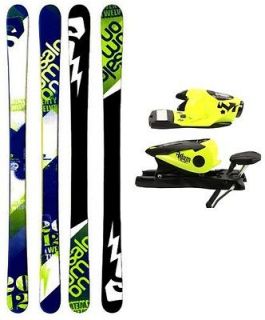 freestyle ski bindings in Skis