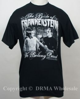   Universal Monsters THE BRIDE OF FRANKENSTEIN T Shirt S M L XL XXL NEW