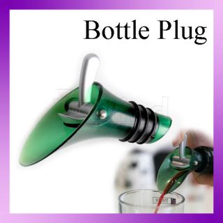 White Red Wine Aerator Bottle Plug Cap Pour Pourer Silicone Shutoff 