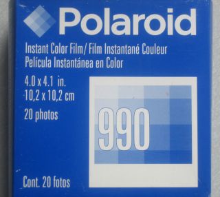 Double Pack of Polaroid 990 (Spectra Film)   20 Total Photos / Sealed 