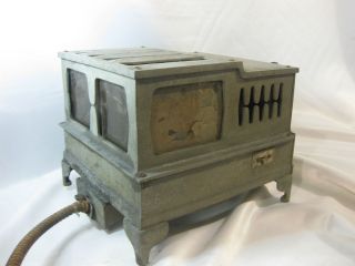   VINTAGE 1921 TOASTERMASTER 4 SLICE TOASTER WALTER GENTLER DECO SAL