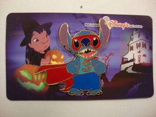 Disney Pin DISNEYS VISA   CARDMEMBER Exclusive #9   Super Hero Stitch 