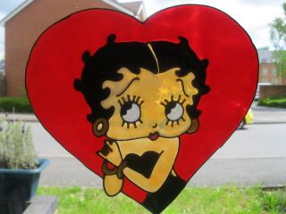BEAS BETTY BOOP MIRROR TILE WINDOW CLING DECORATION DECAL♥