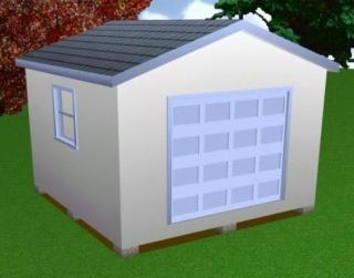 14x14 Storage Shed Plans Package, Blueprints + MORE
