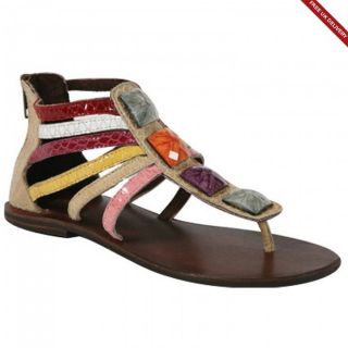 Free PnP) Enzo of Florence Lilian Womens Sandals