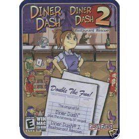 Diner Dash 1 and 2 Metal Collector WIN & MAC XP/VISTA