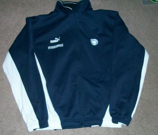 Game Worn Used Penn State Nittany Lions Track Jacket Puma Jersey