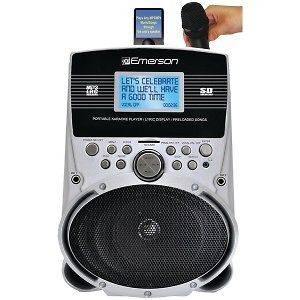 EMERSON SD513 Portable Karaoke MP3 Lyric Player with 3 Lyric Screen 