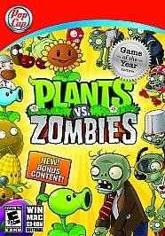 PLANTS vs. ZOMBIES     PC GAME   WIN/MAC     NEW & FACTORY SEALED