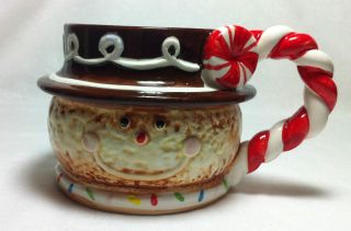 Cracker Barrel Gingermint Mug, NEW! Sweet Collection Line, Set of 2