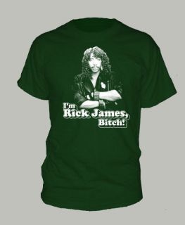 RICK JAMES, BITCH! ~ T SHIRT tv show funny chappelle ALL SIZES 