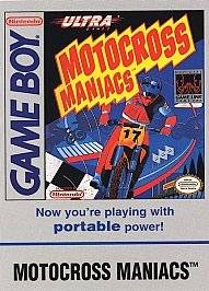 Motocross Maniacs Nintendo Game Boy 1990 Dirt bike extravaganza