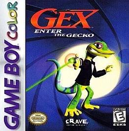 Gex Enter the Gecko (Nintendo Game Boy Color, 1999) Tested and works 