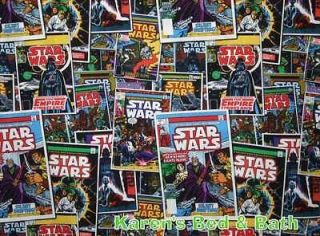   Wars Darth Vader Space Ships Spacecraft Comic Books Book Valance NEW