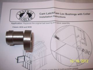 Central Boiler Door Cam Latch/Cam Loc Bushings with Collar Classic 