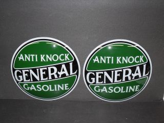 GENERAL ANTI KNOCK GAS PUMP GLOBE LENSES PR 15   NO BODY NEVER USED 