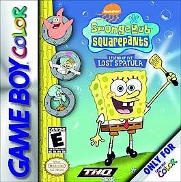   SquarePants Legend of the Lost Spatula Game Boy Color Advance SP