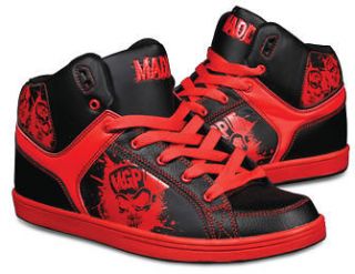 MGP Mad Gear Pro Shreds Shred Red/Black Skate Shoes Scooter