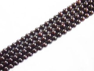 10,12,​14mm natural round red garnet Gemstone Beads 15