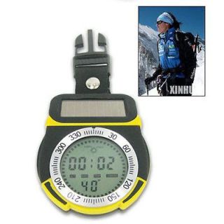 Solar Powered Compass Altimeter Thermomete​r Barometer