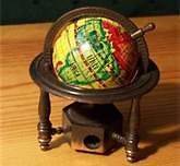 Miniature World Globe Pencil Sharpener